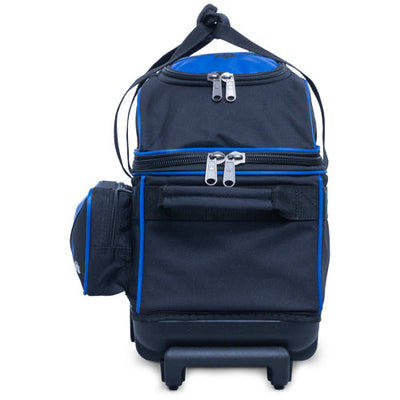 Brunswick Zone Double Roller - 2 Ball Roller Bowling Bag (Blue - Handle)
