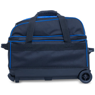 Brunswick Zone Double Roller - 2 Ball Roller Bowling Bag (Blue - Side)