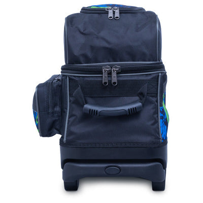 Brunswick Punisher Double - 2 Ball Roller Bowling Bag (Blue / Green - Handle)