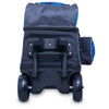 Brunswick Punisher Double - 2 Ball Roller Bowling Bag (Blue / Green - Back)