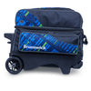 Brunswick Punisher Double - 2 Ball Roller Bowling Bag (Blue / Green - Side)