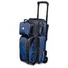 Brunswick Punisher Triple - 3 Ball Roller Bowling Bag (Blue)