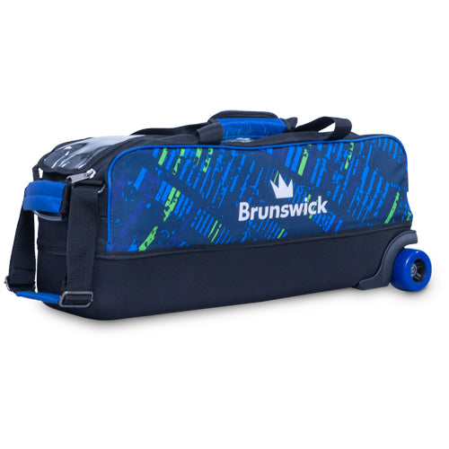 Brunswick Punisher Triple Tote <br>3 Ball Tote Roller