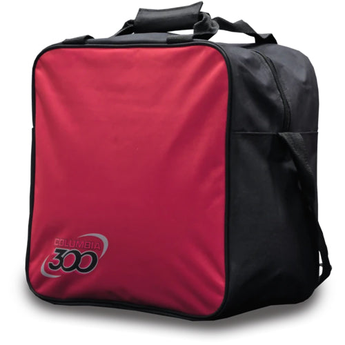 컬럼비아 300 화이트 도트 싱글<br> 1 볼 토트백 