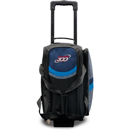 Columbia 300 Boss Double Roller - 2 Ball Roller Bowling Bag (Blue)