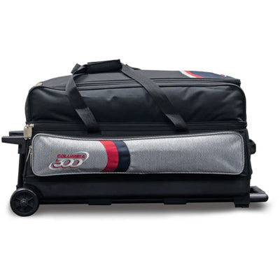 Columbia 300 Boss Triple Roller - 3 Ball Roller Bowling Bag (Side)