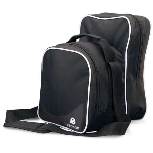 Ebonite Compact Shoulder Bag - 1 Ball Tote Bowling Bag (Blue)