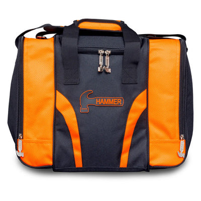 Hammer Raw Single Tote - 1 Ball Tote Bowling Bag (Orange)