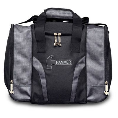 Hammer Raw Single Tote - 1 Ball Tote Bowling Bag (Grey)
