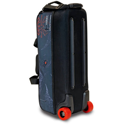 Hammer Dye Sub Triple Tote Black Widow - 3 Ball Tote Roller Bag (Base)