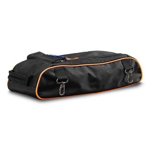 Hammer Premium Slim Triple w/ Shoe Bag - 3 Ball Tote Roller Bowling Bag (Black / Orange)