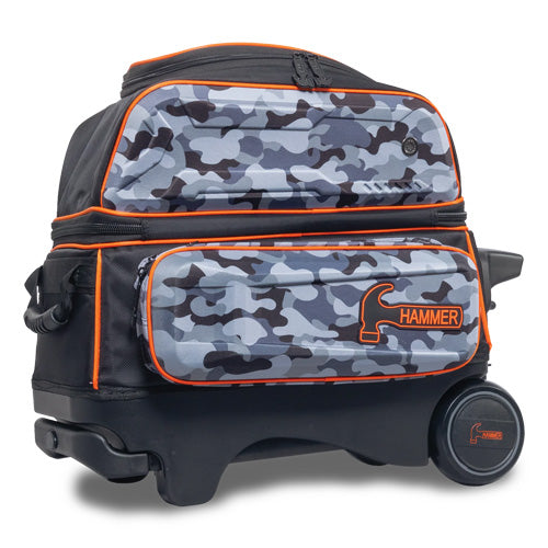 Hammer Gauntlet Double Roller - 2 Ball Roller Bowling Bag (Camo)