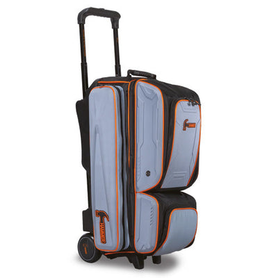 Hammer Gauntlet Triple Roller - 3 Ball Roller Bowling Bag (Grey)