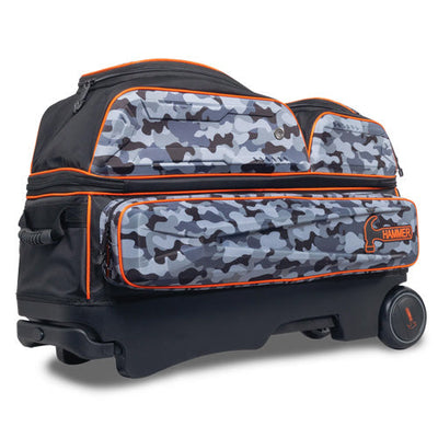 Hammer Gauntlet Triple Roller - 3 Ball Roller Bowling Bag (Camo)