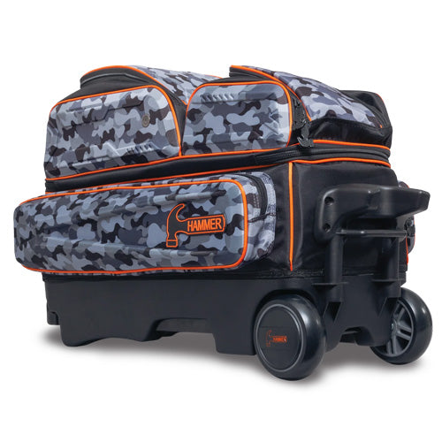 Hammer Gauntlet Triple Roller - 3 Ball Roller Bowling Bag (Camo)