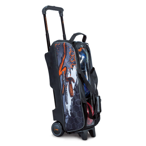 Hammer Hybrid Triple Roller - 3 Ball Tote Roller Bowling Bag