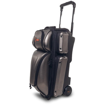 Hammer Carbon Shield Triple - 3 Ball Roller Bowling Bag (Grey)