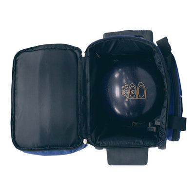 Brunswick Edge Single Roller - 1 Ball Roller Bowling Bag (Ball Compartment)
