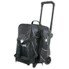 Brunswick Edge Double Roller - 2 Ball Roller Bowling Bag (Black)