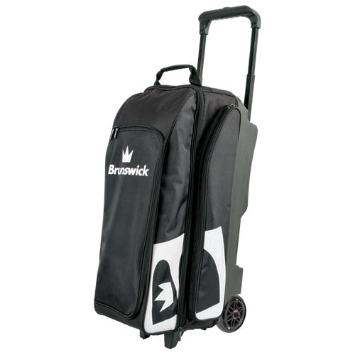 Brunswick Blitz Triple Roller - 3 Ball Roller Bowling Bag (Black)