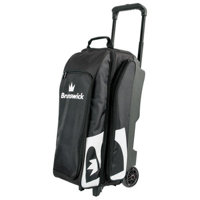 Brunswick Blitz Triple Roller - 3 Ball Roller Bowling Bag (Black)