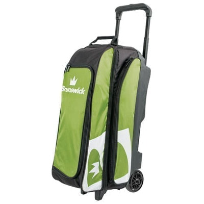 Brunswick Blitz Triple Roller - 3 Ball Roller Bowling Bag (Lime)