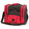 Brunswick Edge Single Tote - 1 Ball Tote Bowling Bag (Red)