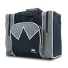 Brunswick Edge Single Tote - 1 Ball Tote Bowling Bag (Grey / White)