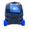 Hammer Dye-Sub Triple Tote Black Widow Mania - 3 Ball Tote Roller Bowling Bag (back)