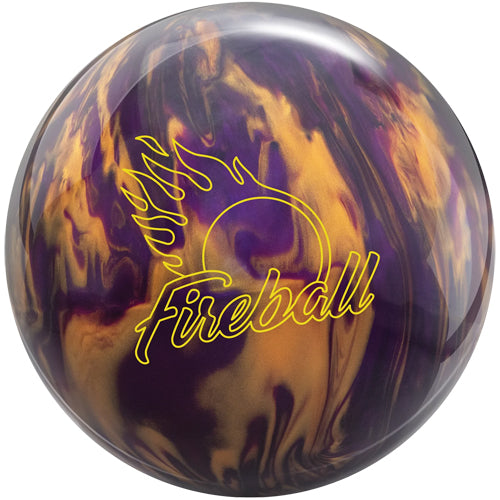Ebonite Fireball Purple / Gold - Mid Performance Bowling Ball