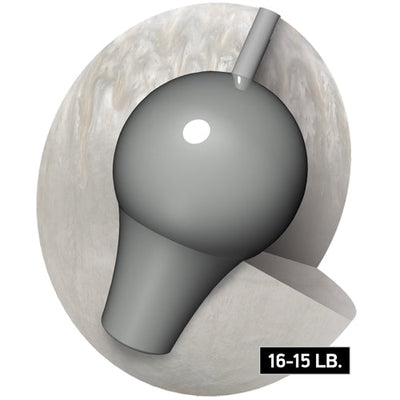 Brunswick Ivory Rhino Pro - Vintage Light Bulb Core (15-16 lbs)