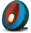 Columbia 300 Piranha PowerCOR Pearl Bowling Ball (14-16 lbs Piranha PowerCOR Symmetric Core)