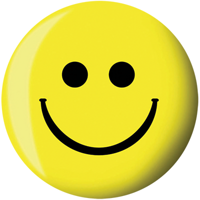 Brunswick Viz-A-Ball Bowling Ball - Smiley Face