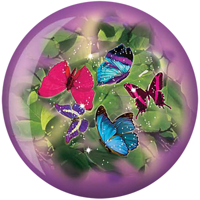Brunswick Viz-A-Ball Bowling Ball - Butterflies