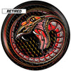 Brunswick Viz-A-Ball Snake - Novelty Bowling Ball (Back)