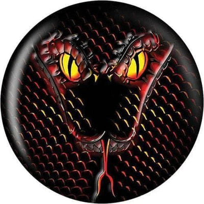 Brunswick Viz-A-Ball Snake - Novelty Bowling Ball (Front)