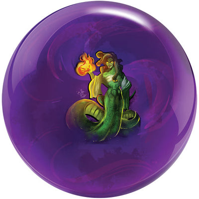 Brunswick Viz-A-Ball Medusa - Novelty Bowling Ball (Back)