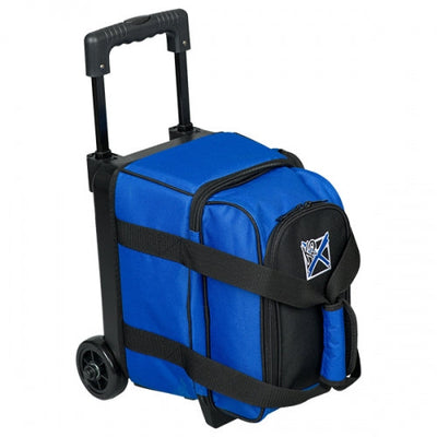 KR Strikeforce Hybrid X Single - 1 Ball Roller Bowling Bag (Royal - Back)