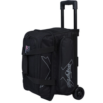 KR Strikeforce Hybrid X Double - 2 Ball Roller Bowling Bag (Black)