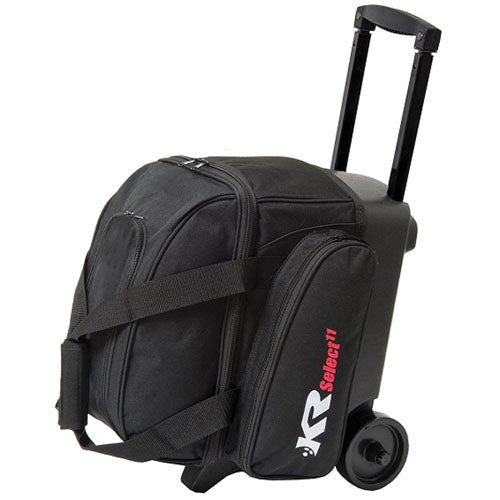 KR Strikeforce Select Single - 1 Ball Roller Bowling Bag (Black / Purple)