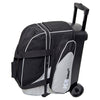 KR Strikeforce Select Double - 2 Ball Roller Bowling Bag (Black / Silver)