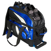 KR Strikeforce Cruiser Lux Double - 2 Ball Roller Bowling Bag (Blue - 2 Pairs of Shoes)