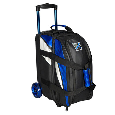 KR Strikeforce Cruiser Lux Double - 2 Ball Roller Bowling Bag (Blue)