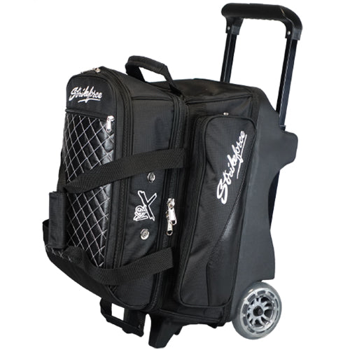 KR Strikeforce Royal Flush Double - 2 Ball Roller Bag (Black)