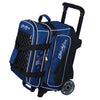 KR Strikeforce Royal Flush Double - 2 Ball Roller Bag (Royal Blue)