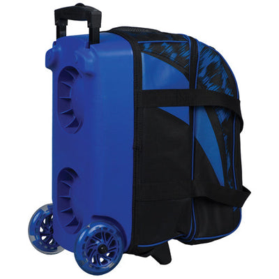 KR Strikeforce Cruiser Scratch Double - 2 Ball Roller Bowling Bag (Royal - Base)