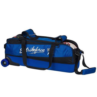 KR Strikeforce Fast Slim Triple - 3 Ball Tote Roller Bowling Bag (Dual Zipper)