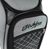 KR Strikeforce Royal Flush Triple - 3 Ball Roller Bowling Bag (Silver - Detail)