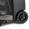 KR Strikeforce Royal Flush Triple - 3 Ball Roller Bowling Bag (Silver - Wheel Detail)
