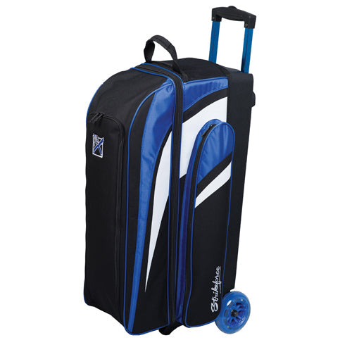KR Strikeforce Cruiser Triple - 3 Ball Roller Bowling Bag (Black)